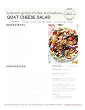 Load image into Gallery viewer, APRIL 2022 Recipe & Meal Guide