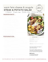 Load image into Gallery viewer, MARCH 2022 MEAL GUIDE with example meal plan