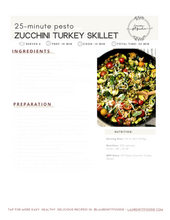 Load image into Gallery viewer, MARCH 2022 MEAL GUIDE with example meal plan