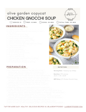 Load image into Gallery viewer, FEBRUARY 2022 RECIPE & MEAL GUIDE